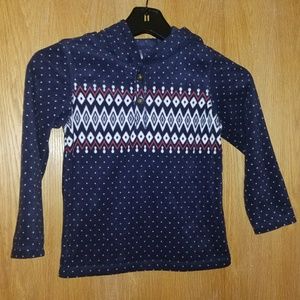 Carter's toddler boys 5T fleece hooded pullover